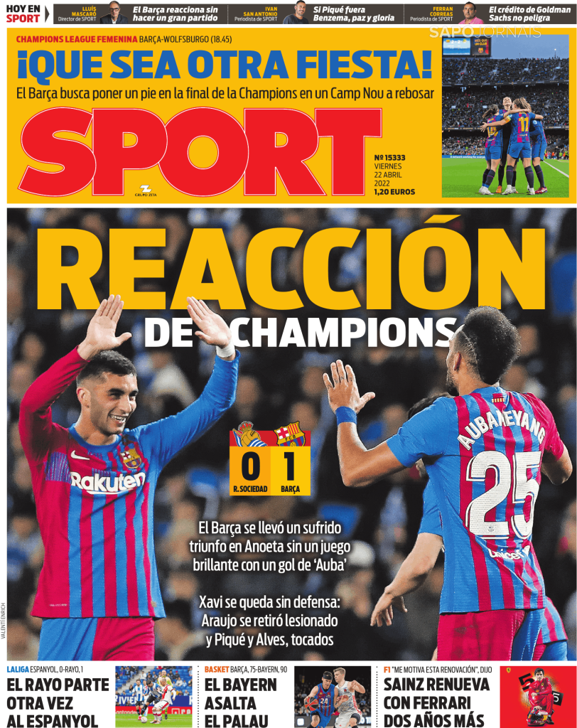 Sport (22 abr 2022) – Jornais e Revistas