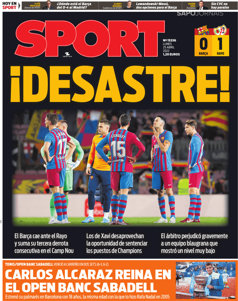 Sport (25 abr 2022) – Jornais e Revistas