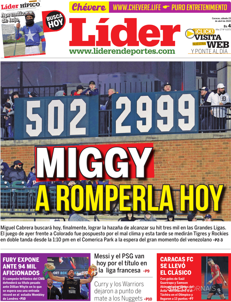 Líder (23 abr 2022) – Jornais e Revistas