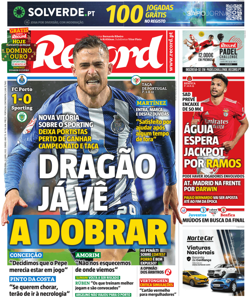 Record (22 abr 2022) – Jornais e Revistas