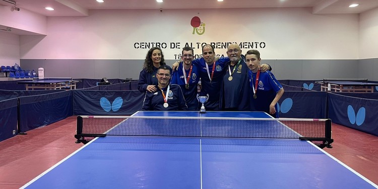 FC Porto conquista cinco medalhas no Campeonato Nacional de Para Ténis de Mesa