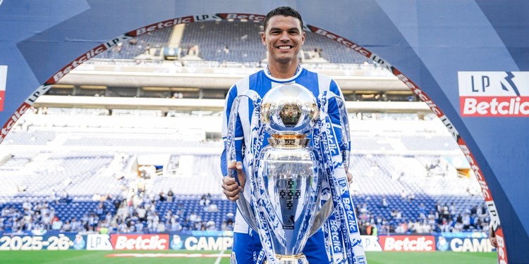 Thiago Silva deixa o FC Porto após conquista do Campeonato Nacional