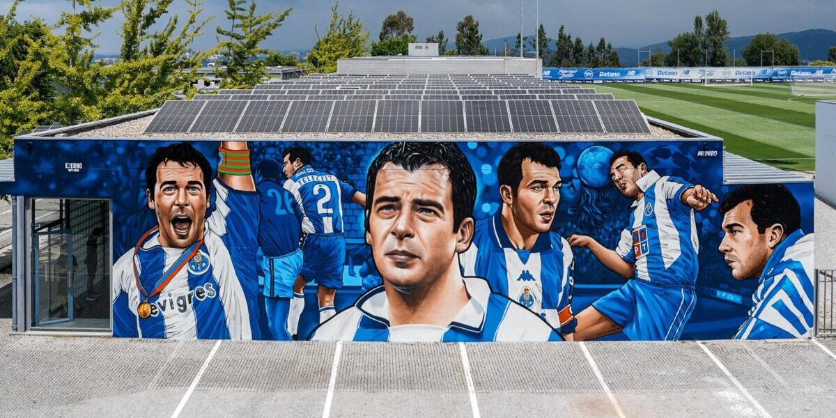 F. C. Porto homenageia Jorge Costa com mural no Olival