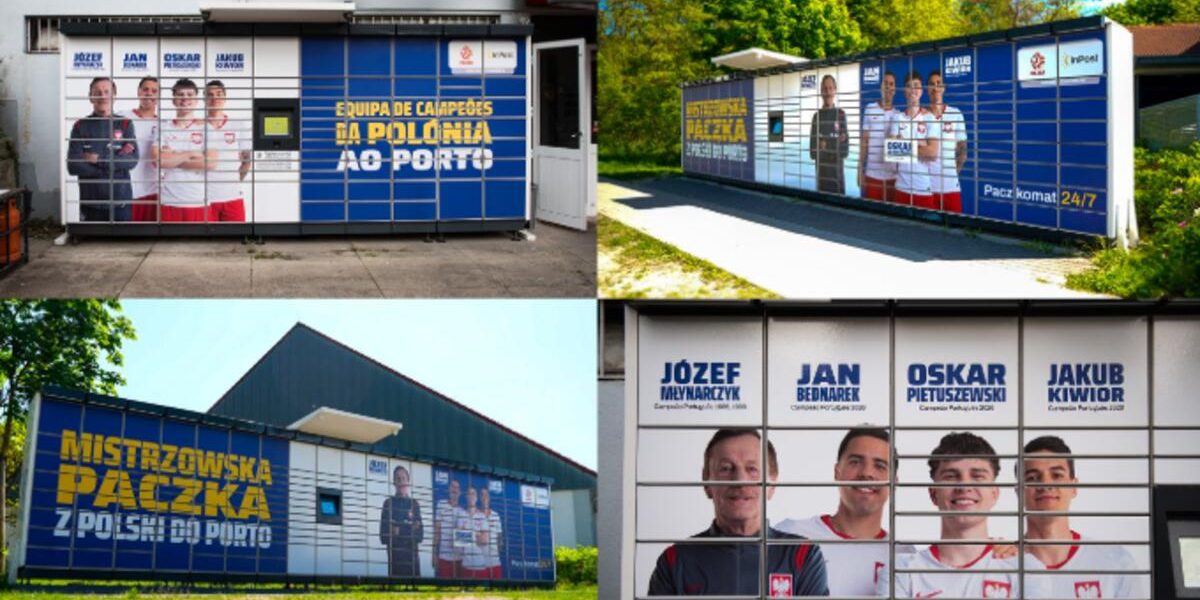 Inpost, distribuidora polaca, celebra título do FC Porto com homenagem inusitada em cacifos de encomendas