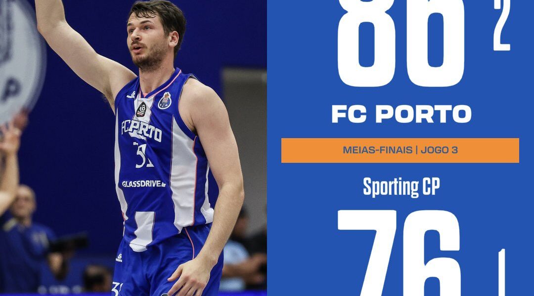FC Porto Basquetebol Assume Vantagem em Jogo Decisivo