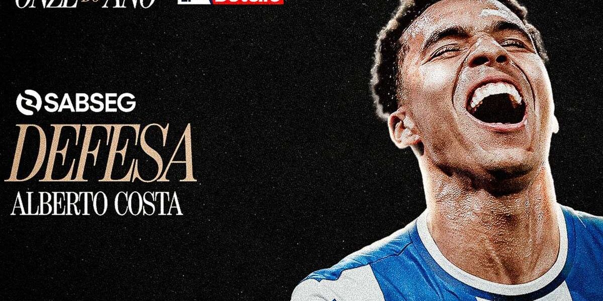 Alberto Costa (FC Porto) integra o Onze do Ano da Liga Portugal