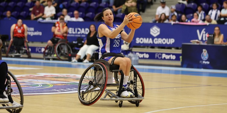 Joana Delgado do FC Porto Faz História no Basquetebol em Cadeira de Rodas Internacional