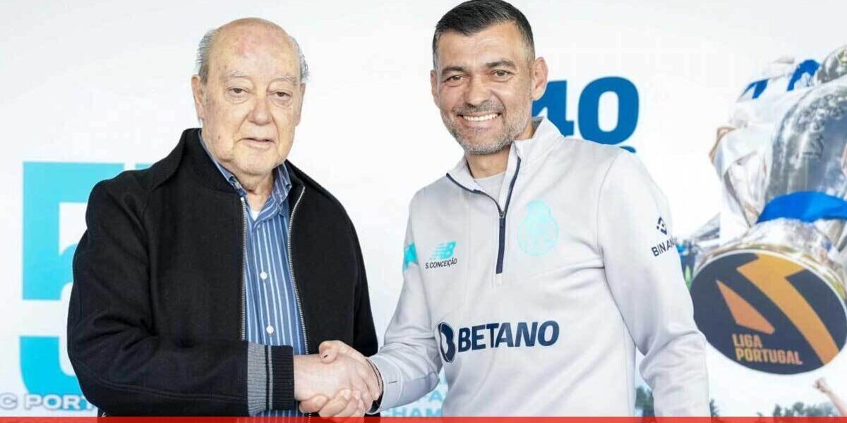 Sérgio Conceição revela: «Pinto da Costa falou-me de forma emocionada da doença e eu renovei por gratidão»