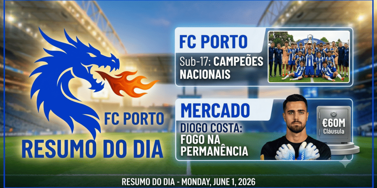 Resumo Diário Super Portistas:  2026-05-31