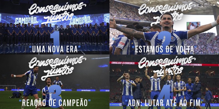FC Porto Lança Série Documental ‘Conseguimos Juntos’ Sobre a Conquista do 31.º Título Nacional