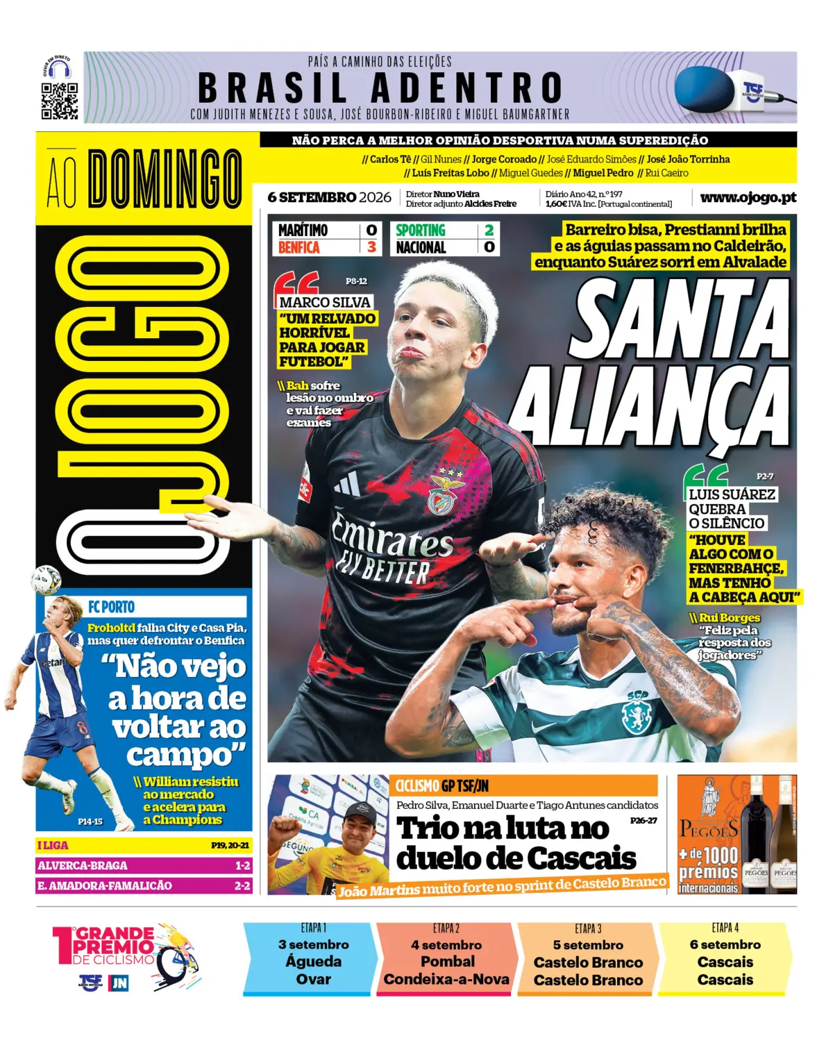 Capa O Jogo de 06/09/2026 — FC Porto