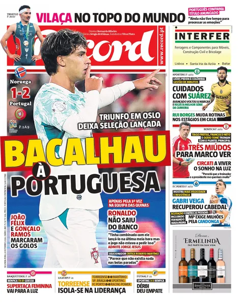 Capa Record de 28/09/2026 — FC Porto