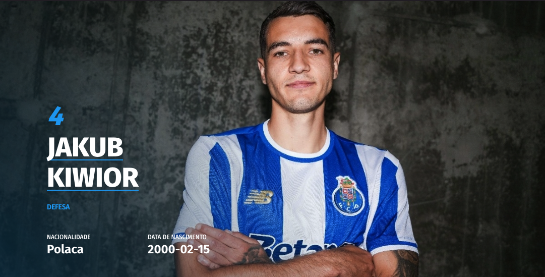 «O título confirmou que estou no lugar certo»: Kiwior recorda «sim» imediato ao FC Porto