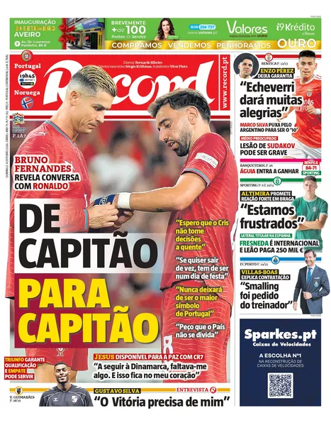 Capa Record de 04/10/2026 — FC Porto