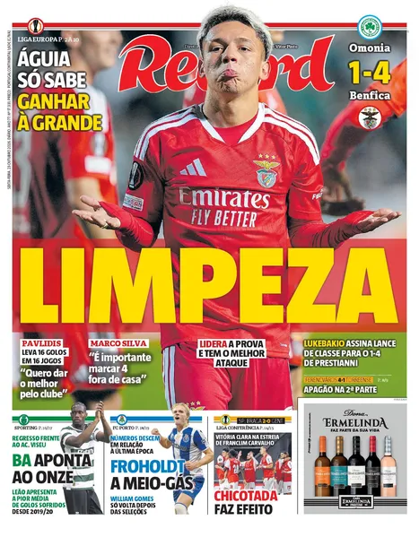 Capa Record de 23/10/2026 — FC Porto
