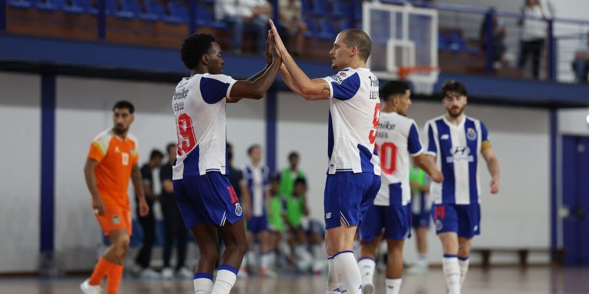 FC Porto apanha susto duplo mas bate Miramar Império e segue imparável no futsal