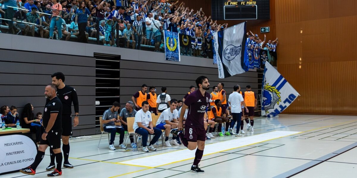Futsal do FC Porto soma e segue na pré-época com triunfo na Suíça