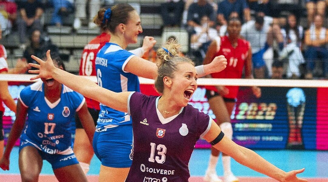 FC Porto entra a ganhar com reviravolta em quatro parciais no voleibol