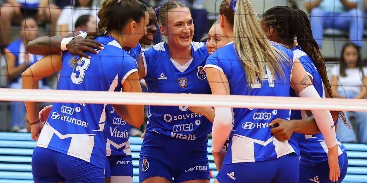 FC Porto bate SC Braga por 3-1 e conquista a Supertaça feminina de voleibol