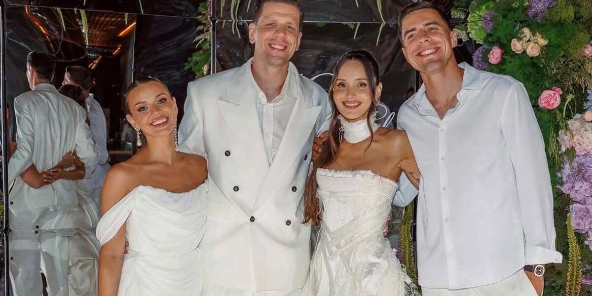 Maro e Jan Bednarek entre as Estrelas na Celebração do 10.º Aniversário de Casamento de Wojciech Szczesny